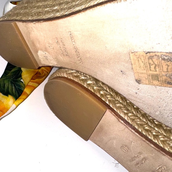 Dolce & Gabbana Lolita Platform Wedge Espadrille Sandals - Picture 6 of 6
